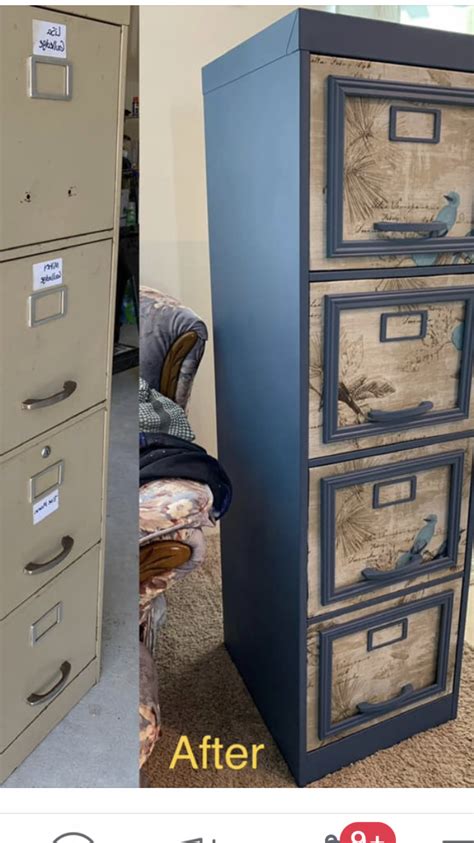 repurposed metal file boxes|repurposed filing cabinet.